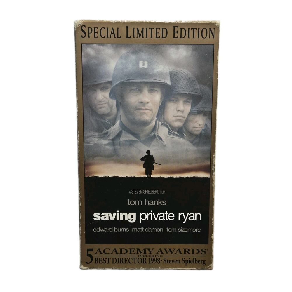 Saving Private Ryan (VHS, 2000, 2-Tape Set, Special Limited Edition) Tom Hanks
